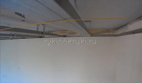 Каркас для гипсокартона потолок. Уро.  Как сделать каркас для гипсокартона на потолке
