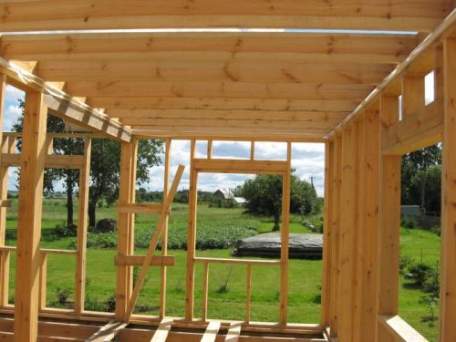 Деревянный каркас своими руками. Технология