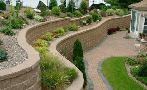 Дизайн маленького участка с уклоном. Особенности неровного участка с перепадом высот