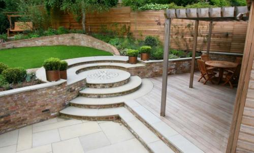 Дизайн маленького участка с уклоном. Особенности неровного участка с перепадом высот