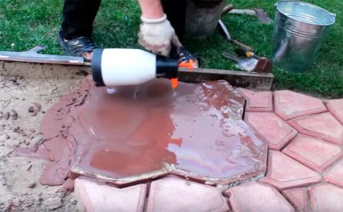 Формы своими руками для изготовления садовых дорожек. Садовая дорожка своими руками при помощи формы