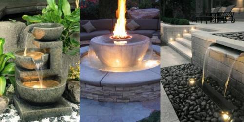 Фонтаны в ландшафтном дизайне. Садовые фонтаны — пошаговая инструкция, конструирования, декорирования дачного фонтана! (фото и видео)