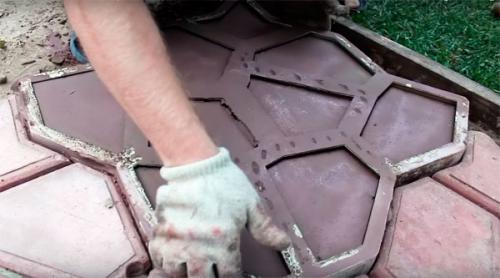 Формы своими руками для изготовления садовых дорожек. Садовая дорожка своими руками при помощи формы