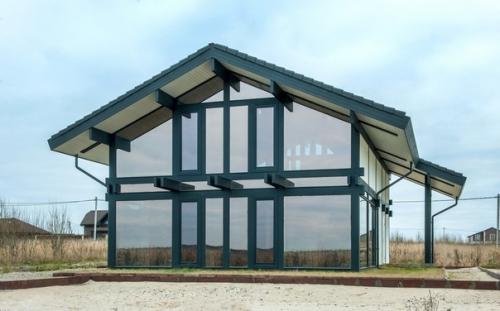 Деревянный каркас стены. Каркасно-рамочные и фахверковые дома