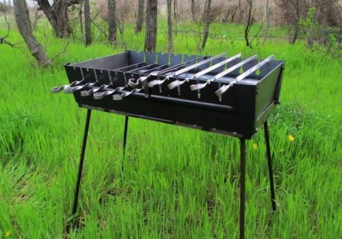 Универсальный мангал своими руками. Мангал своими руками — инструкция, как сделать из метала и кирпича (100 фото новинок)