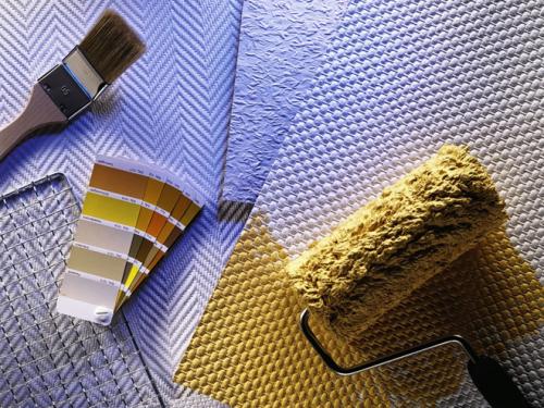 Стеклообои чем покрасить. Покраска стеклообоев: какую краску выбрать?