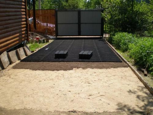 Парковка для автомобиля на даче. Площадка под автомобиль — паркинг и обустройство стоянки для авто (60 фото)