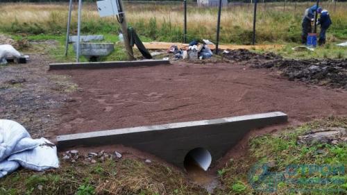 Оформление въезда на участок. Как сделать въезд на участок — этапы обустройства заезда, а также установление подпорных стенок! (фото и видео)