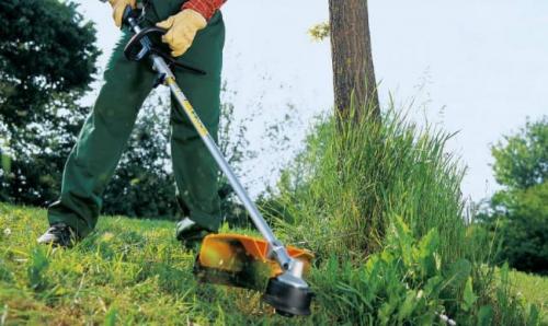 Триммер для травы. Бензиновый триммер для травы