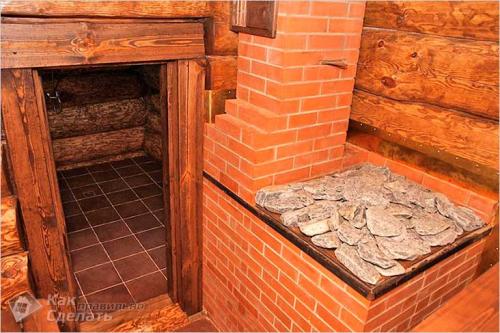 Каменка кирпичная для бани. С поддувалом или без? 01