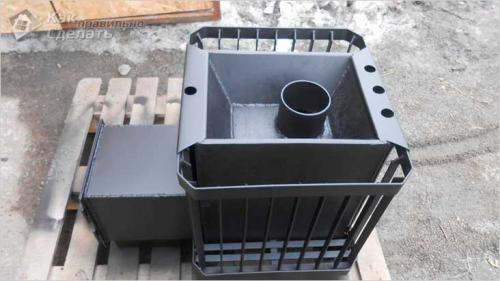 Каменка кирпичная для бани. С поддувалом или без? 02