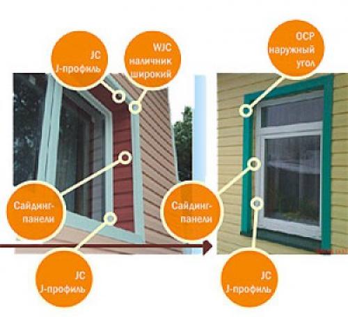 Размер околооконной планки сайдинга. Планка околооконная сайдинга: назначение и монтаж 07