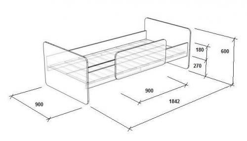 Детская кровать своими руками из дерева схема. Делаем детскую кровать своими руками: пошаговый мастер-класс с фото и видео, готовые чертежи и схемы