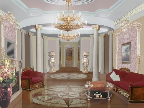 Дизайн колонны в холле. Колонны в интерьере — 90 фото лучших идей изящного дизайна и декора