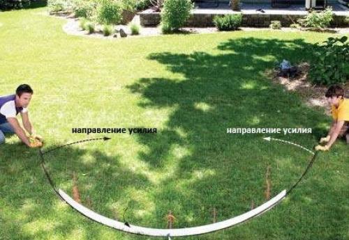 Арка для цветов своими руками. Арка из арматуры 01