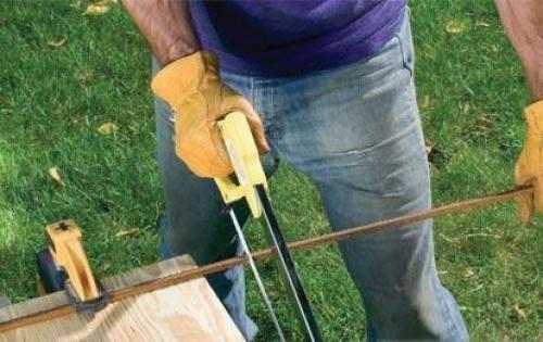 Арка для цветов своими руками. Арка из арматуры 02