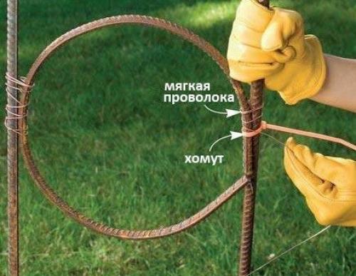 Арка для цветов своими руками. Арка из арматуры 03