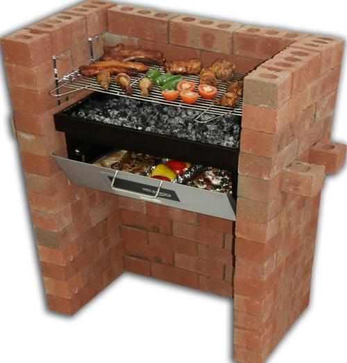 Летняя кухня с мангалом из кирпича схемы по шагам. Мангал из кирпича своими руками: пошаговая инструкция постройки и чертежи лучших моделей для дома и дачи