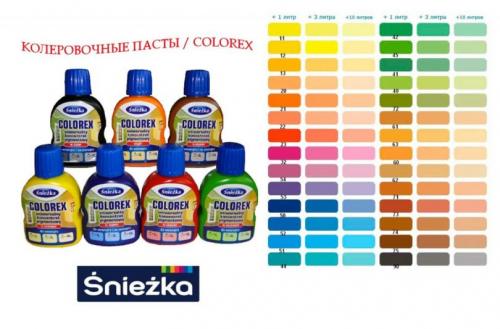 Цвета колера для краски. Колер для краски —, что это такое, и как использовать колера?! Смотрите обзор и руководства для работы с колерами.