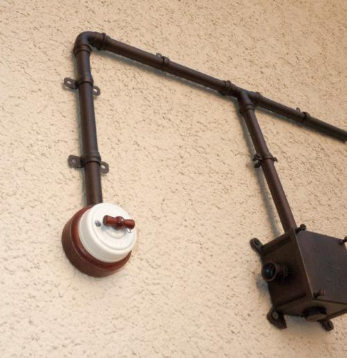 Монтаж электропроводки правила. Открытая проводка