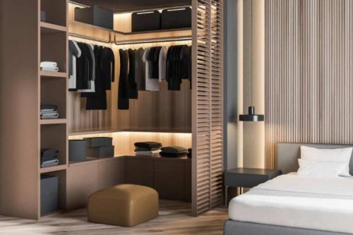 Гардеробная в маленькой квартире. Идеи по созданию гардеробной в маленькой квартире