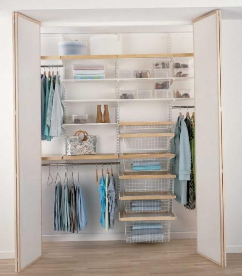 Как создать гардеробную в однокомнатной квартире? 20