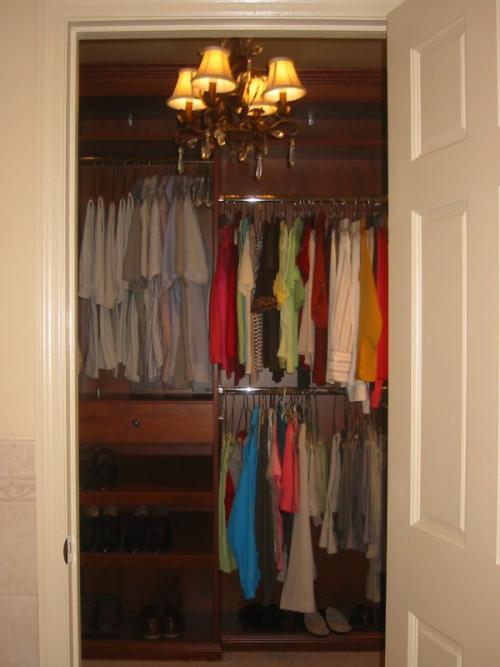 Как сделать гардеробную в 1-комнатной квартире. Гардеробная в однокомнатной квартире 05