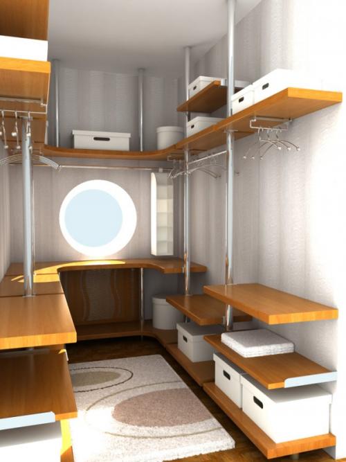 Как сделать гардеробную в 1-комнатной квартире. Гардеробная в однокомнатной квартире 06