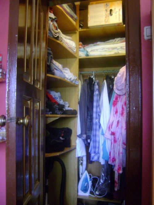 Как сделать гардеробную в 1-комнатной квартире. Гардеробная в однокомнатной квартире 11