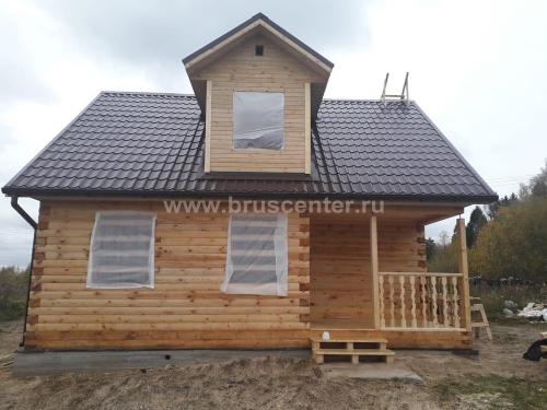 Правильная технология сборки дома из бруса 03 Правильная технология сборки дома из бруса 03