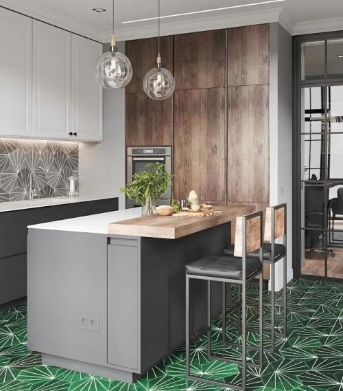 Колер цвета для стен кухни. Рекомендации дизайнеров 25