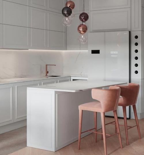 Колер цвета для стен кухни. Рекомендации дизайнеров 22