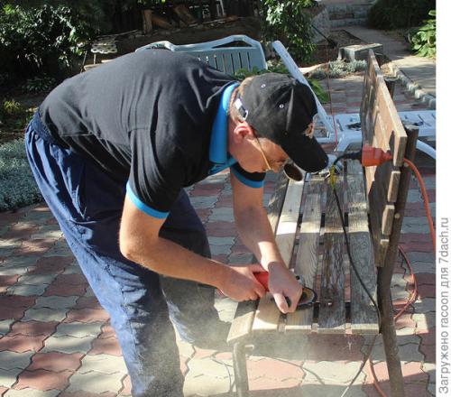 Как вы ухаживаете за скамейкой, чтобы она служила дольше. Реставрация садовой скамейки своими руками