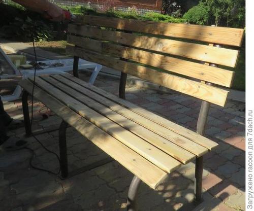Как вы ухаживаете за скамейкой, чтобы она служила дольше. Реставрация садовой скамейки своими руками