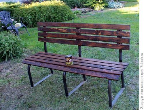 Как вы ухаживаете за скамейкой, чтобы она служила дольше. Реставрация садовой скамейки своими руками