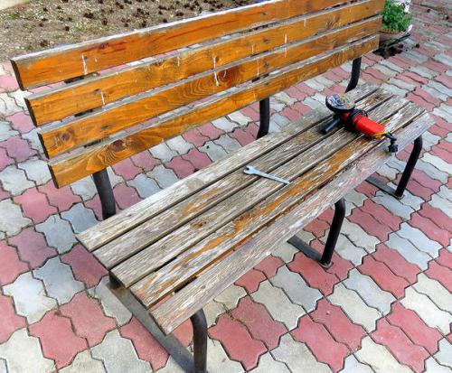 Как вы ухаживаете за скамейкой, чтобы она служила дольше. Реставрация садовой скамейки своими руками