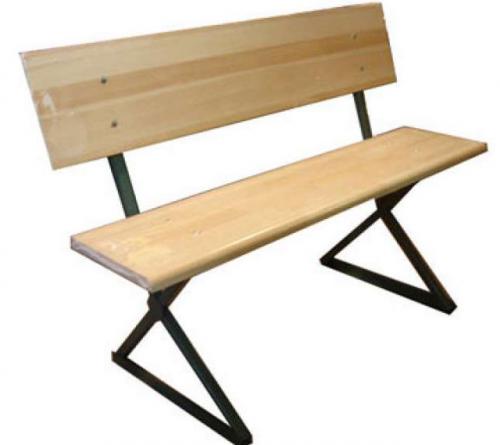 Какие стандартные размеры деталей скамейки из профильной трубы. Скамейки из металла и дерева