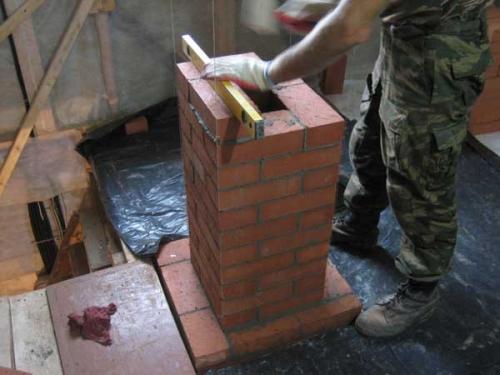 Создание печной трубы из кирпича: руководство для начинающих 08 Создание печной трубы из кирпича: руководство для начинающих 08