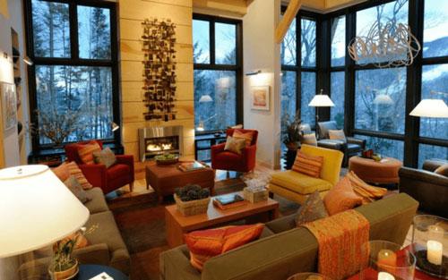 Украшение комнаты к осени. Как украсить дом осенью: 50 идей