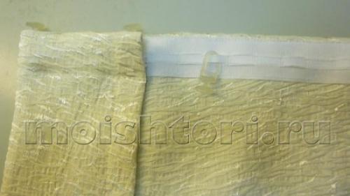 Как повесить шторы волнами. Как повесить шторы