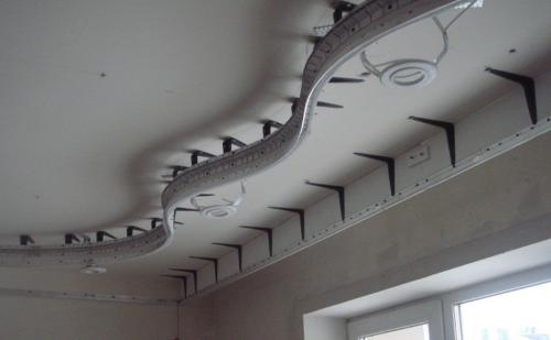 Профиль для натяжных потолков. Виды профиля