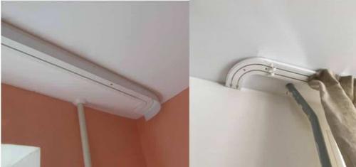 Как сделать карниз для штор с натяжным потолком. Как делают карнизы при натяжных потолках?