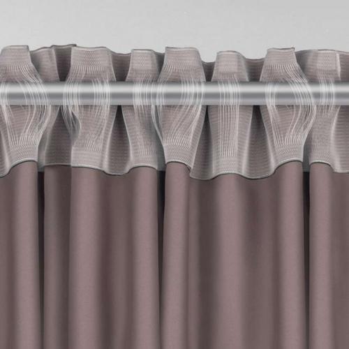 Как повесить тюль на шторной ленте. Применение шторных лент