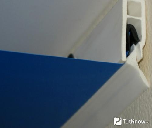 Монтаж профиля для натяжных потолков своими руками. Какие натяжные потолки можно сделать своими руками 01