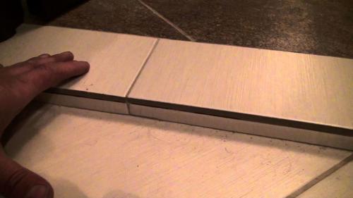 Резиновый порог для ванной. Простая инструкция, как самостоятельно сделать порог в ванной комнате