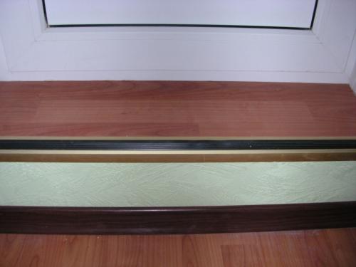 Резиновый порог для ванной. Простая инструкция, как самостоятельно сделать порог в ванной комнате