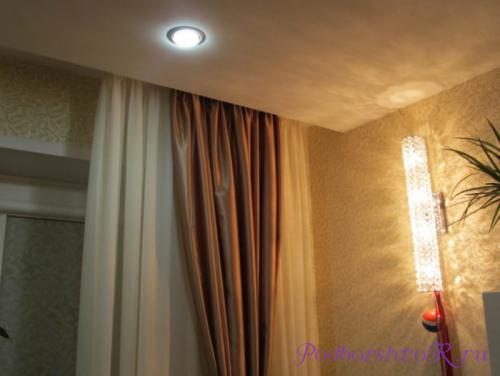 Как можно скрыть потолочный карниз для штор. Потолочные скрытые карнизы для штор 07 Как можно скрыть потолочный карниз для штор. Потолочные скрытые карнизы для штор 07