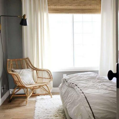 Шторы для спальни потолочный карниз. Свежие идеи для выразительного интерьера