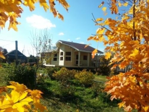 Осенняя стройка дома из профилированного бруса: особенности и преимущества 04