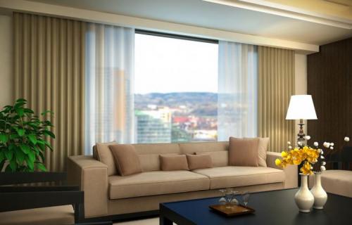 Потолочные шторы: 140 фото моделей с традиционным крепления штор